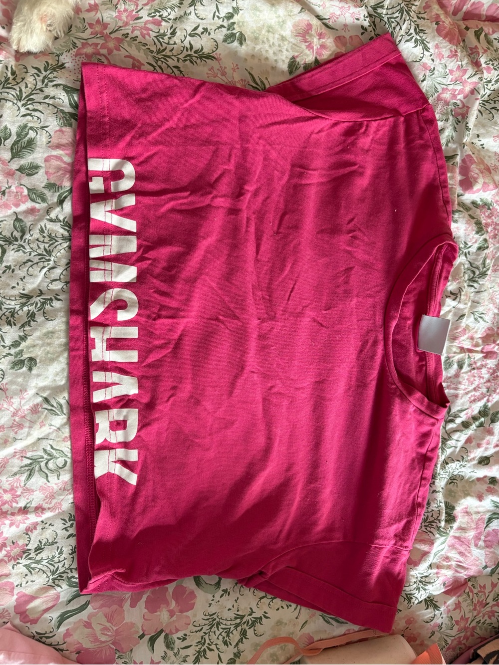 Gymshark crop tee